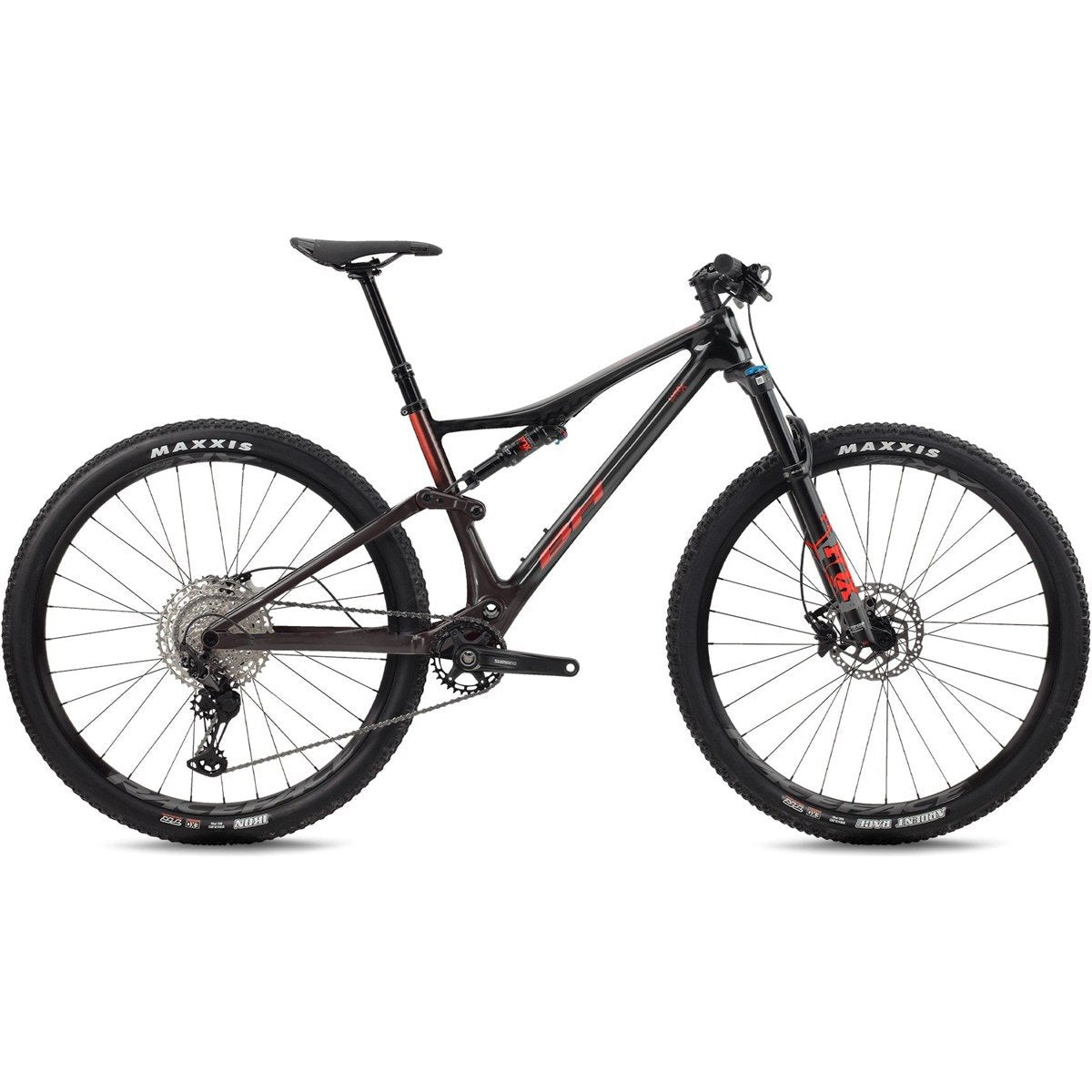 Heldämpad MTB BH Lynx Race 4.0 Black/Red/Red
