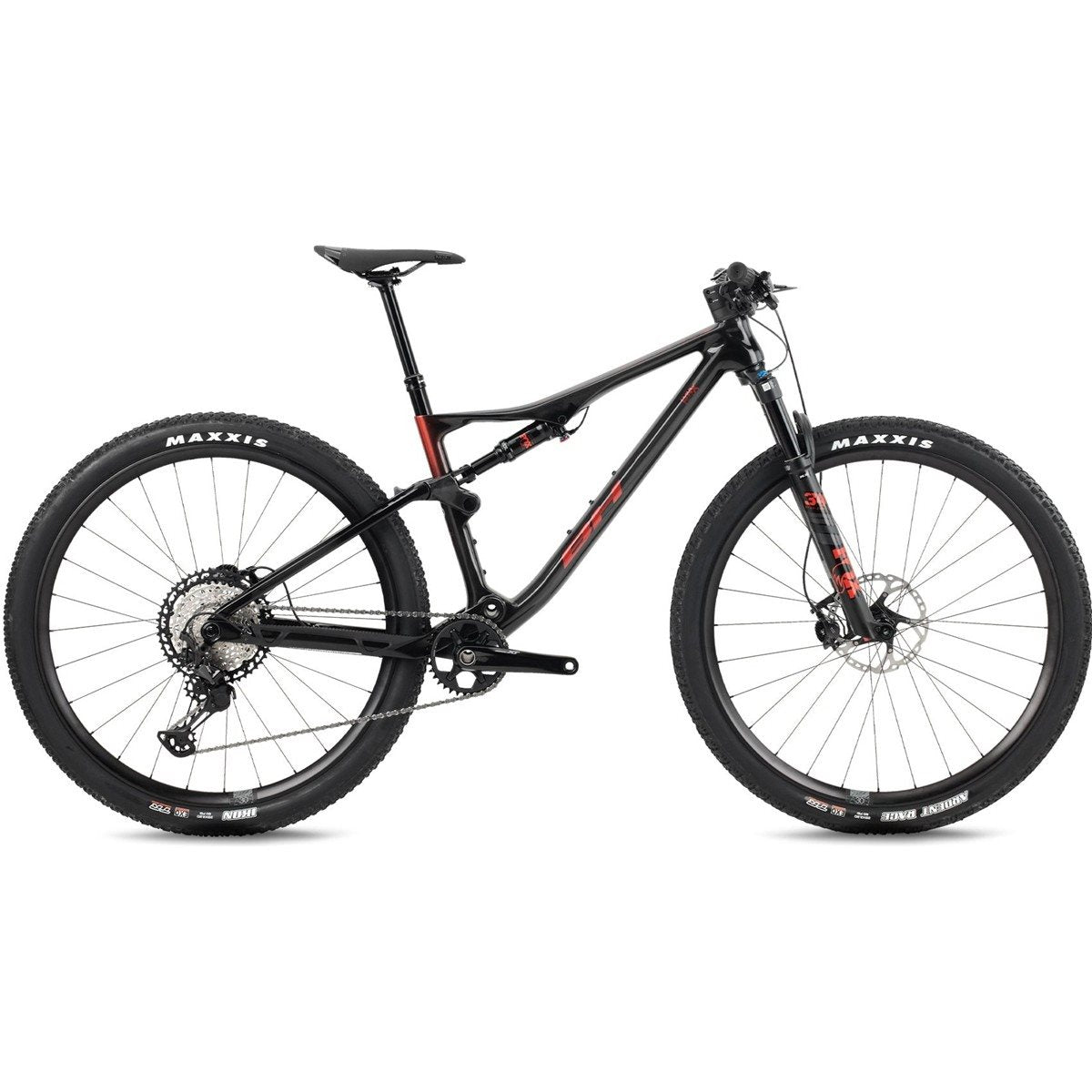 Heldämpad MTB BH Lynx Race 7.0 Black/Red/Red