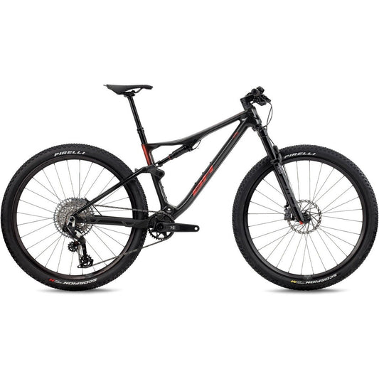 Heldämpad MTB BH Lynx Race 8.5 Black/Red/Red