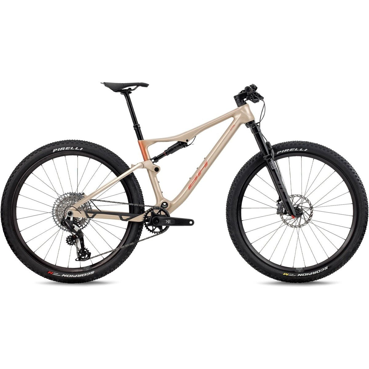Heldämpad MTB BH Lynx Race 8.5 Copper/Oxyde/Oxyde