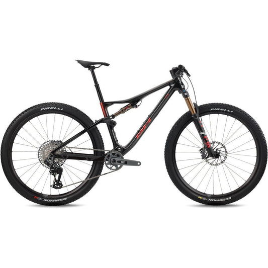 Heldämpad MTB BH Lynx Race 9.0 Black/Red/Red