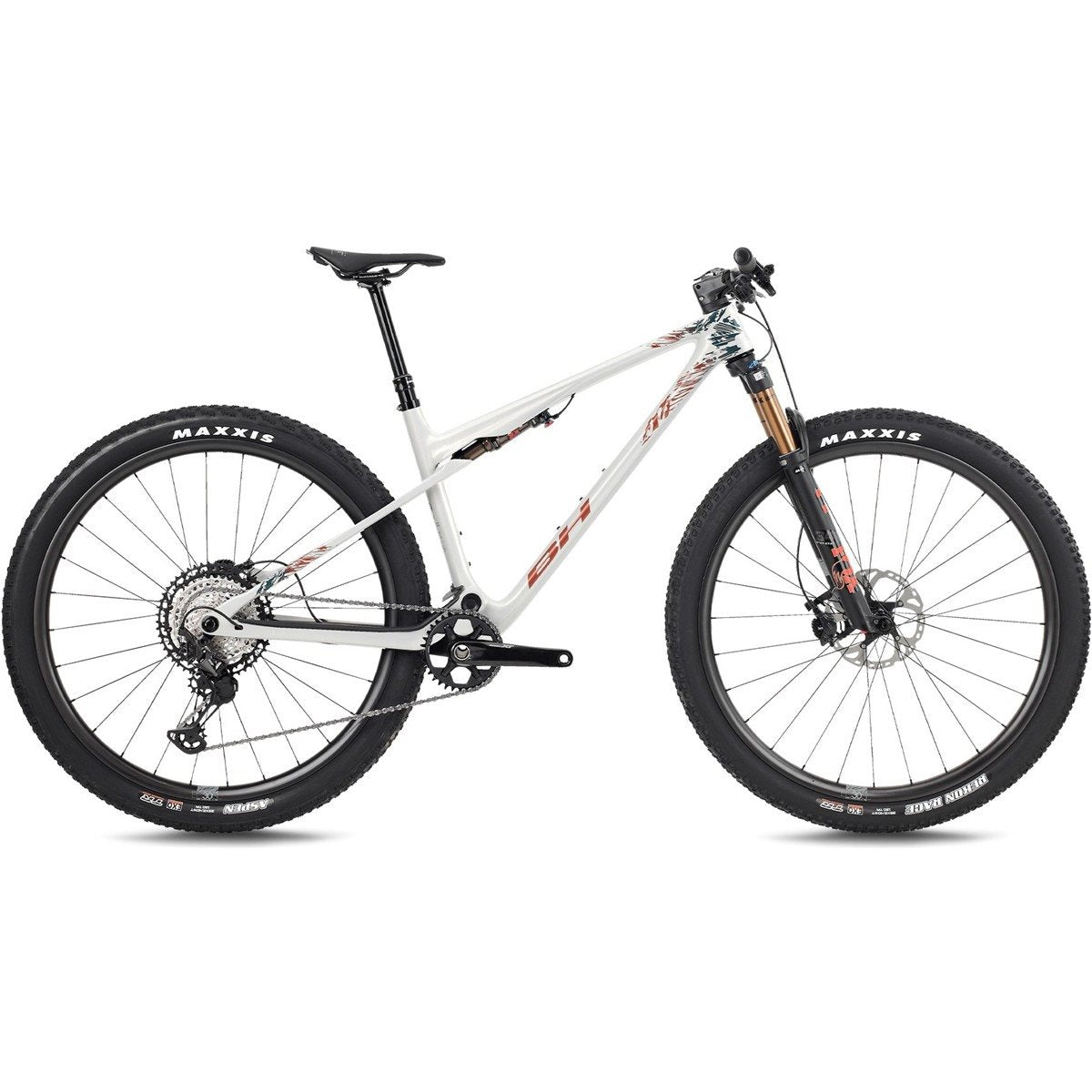 Heldämpad MTB BH Lynx SLS 7.0 White/Oxyde/Dark Green