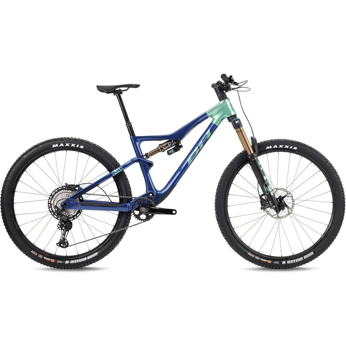 Heldämpad MTB BH Lynx Trail 9.0 Blue/Green/Green
