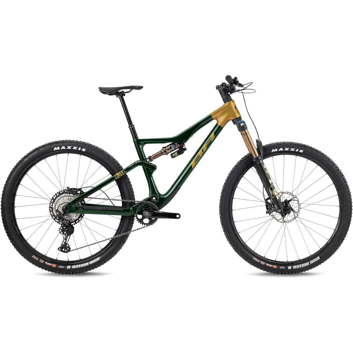 Heldämpad MTB BH Lynx Trail 9.0 Pine Green/Yellow/Yellow