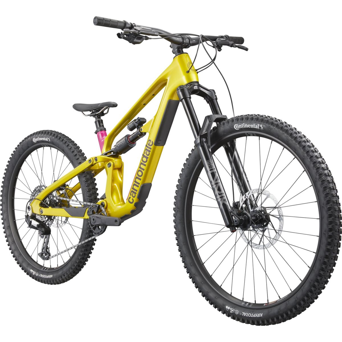Heldämpad MTB Cannondale Bad Habit 2 Phoenix Yellow