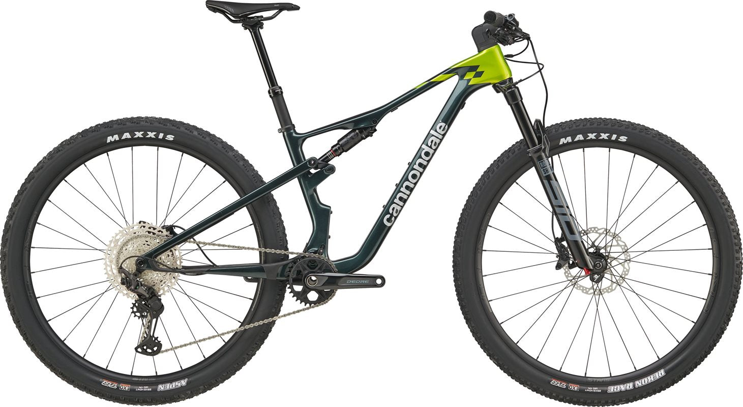 Heldämpad MTB Cannondale Scalpel Carbon 3 Gunmetal Green