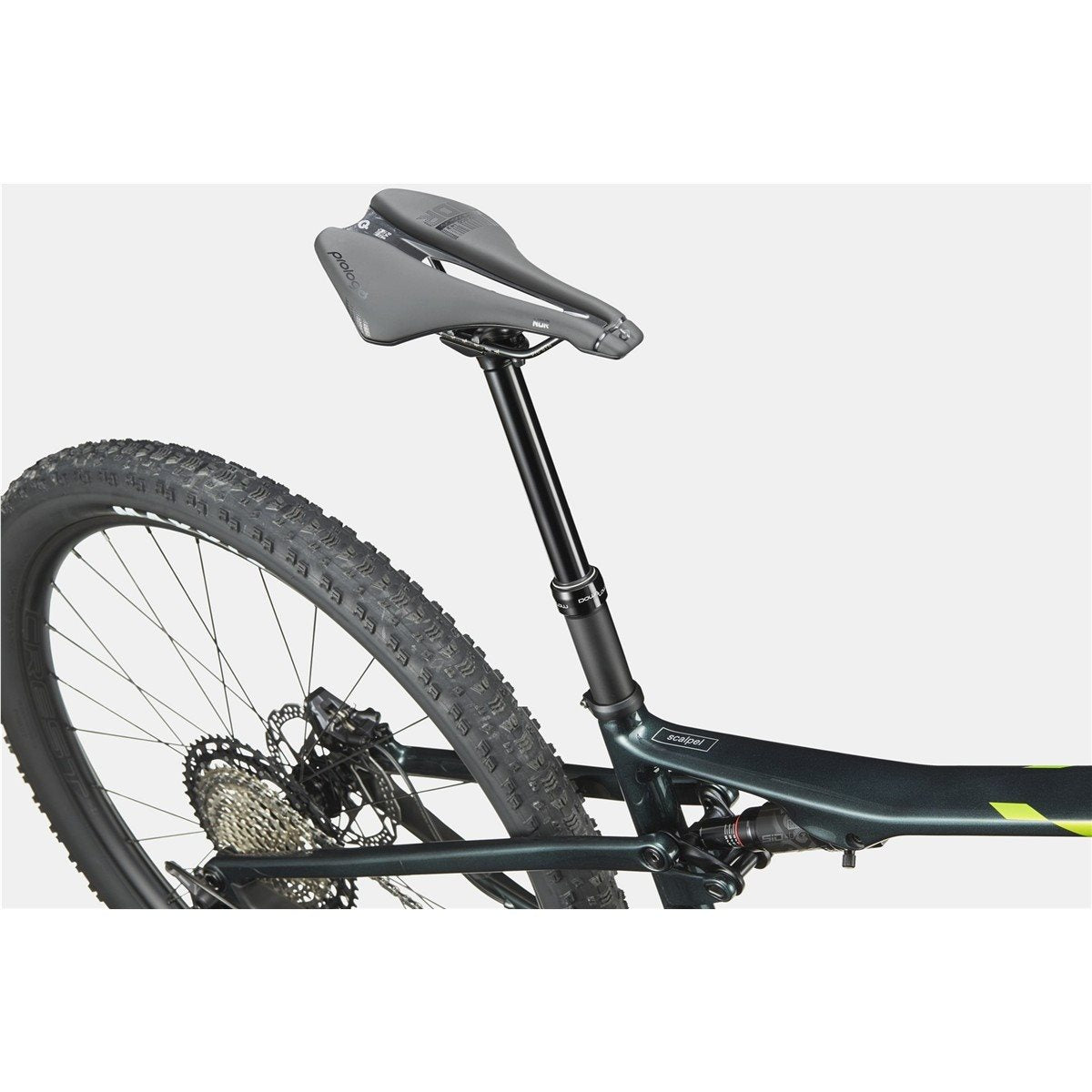 Heldämpad MTB Cannondale Scalpel Carbon 3 Gunmetal Green