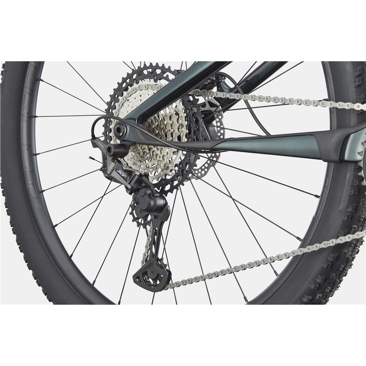 Heldämpad MTB Cannondale Scalpel Carbon 3 Gunmetal Green