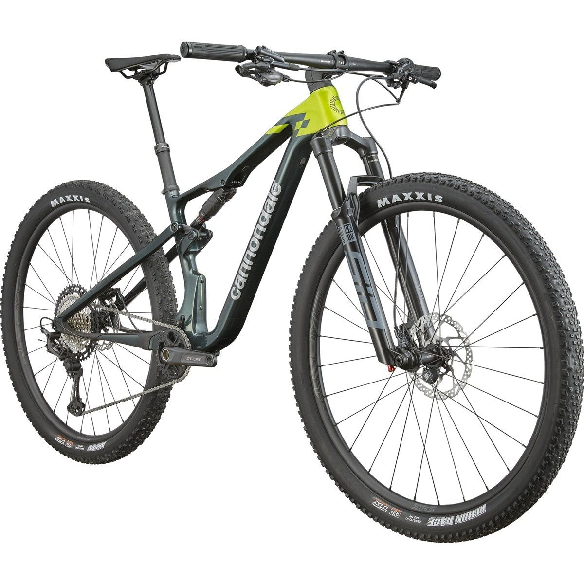 Heldämpad MTB Cannondale Scalpel Carbon 3 Gunmetal Green