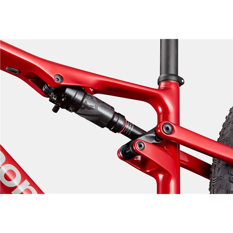 Heldämpad MTB Cannondale Scalpel Crb 4 Metallic Red
