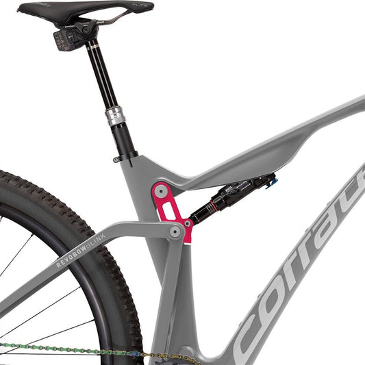 Heldämpad MTB Corratec Revo Bow iLink Elite Grey/White/Neon-Red