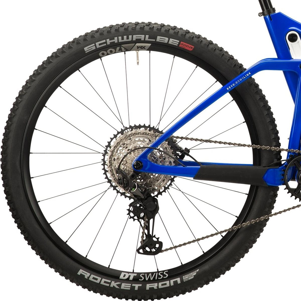 Heldämpad MTB Corratec Revo Bow iLink Pro Blue/White