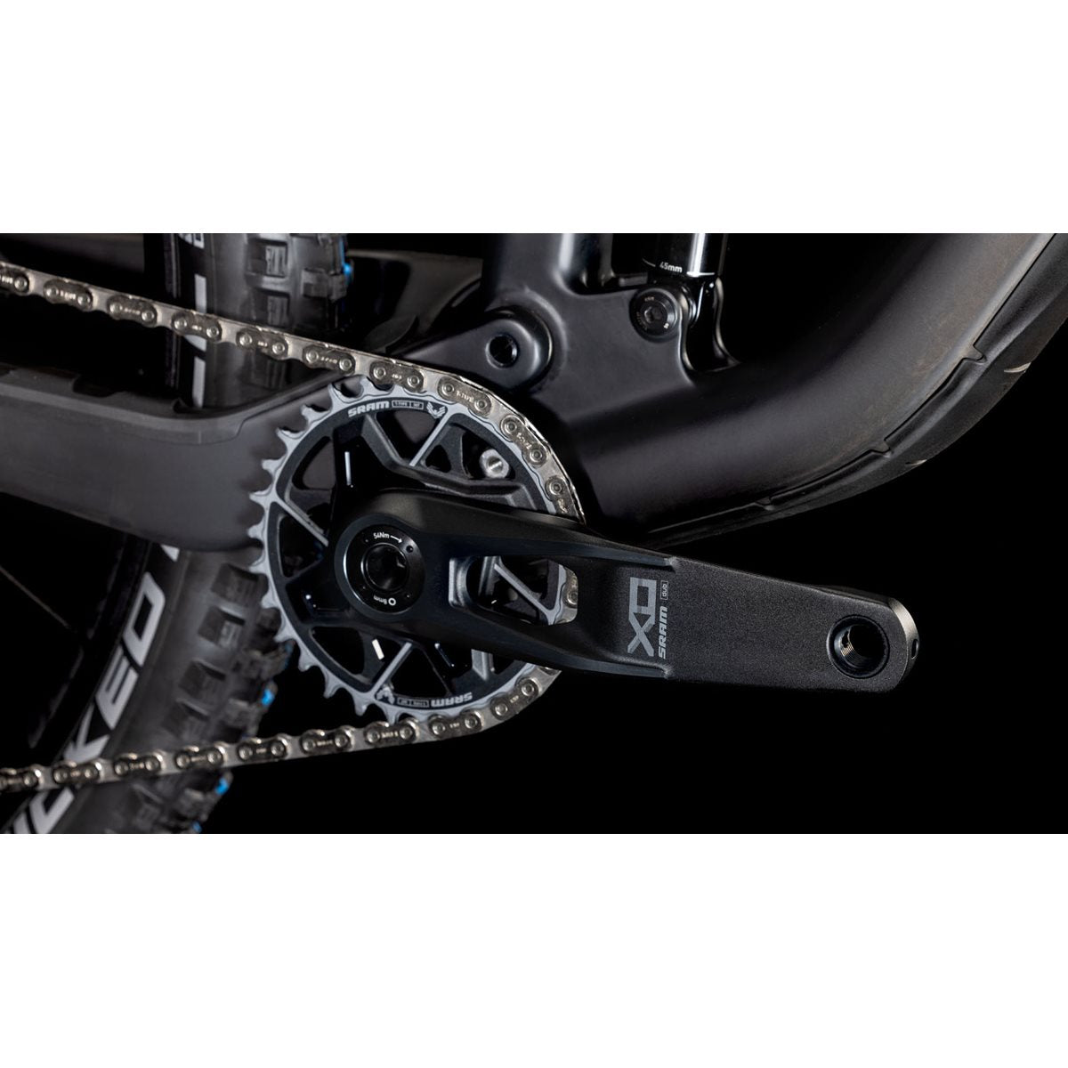 Heldämpad MTB Cube Stereo One22 C:62 SLX 29 Blackline