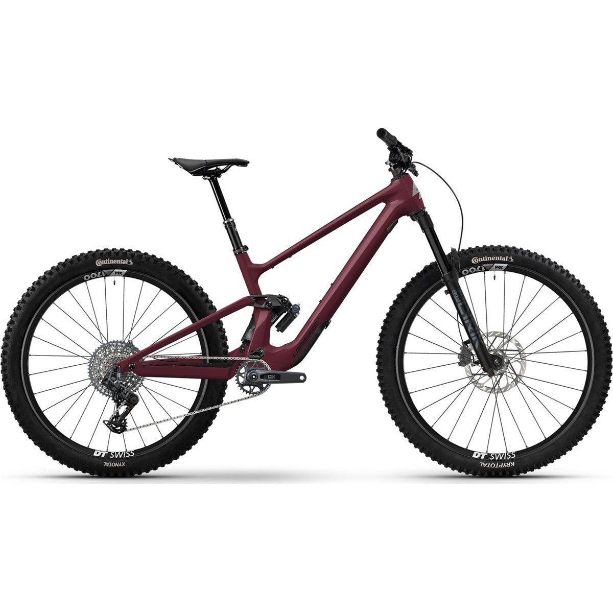 Heldämpad MTB Lapierre Zesty CF 8.9 Cranberry Juice Red