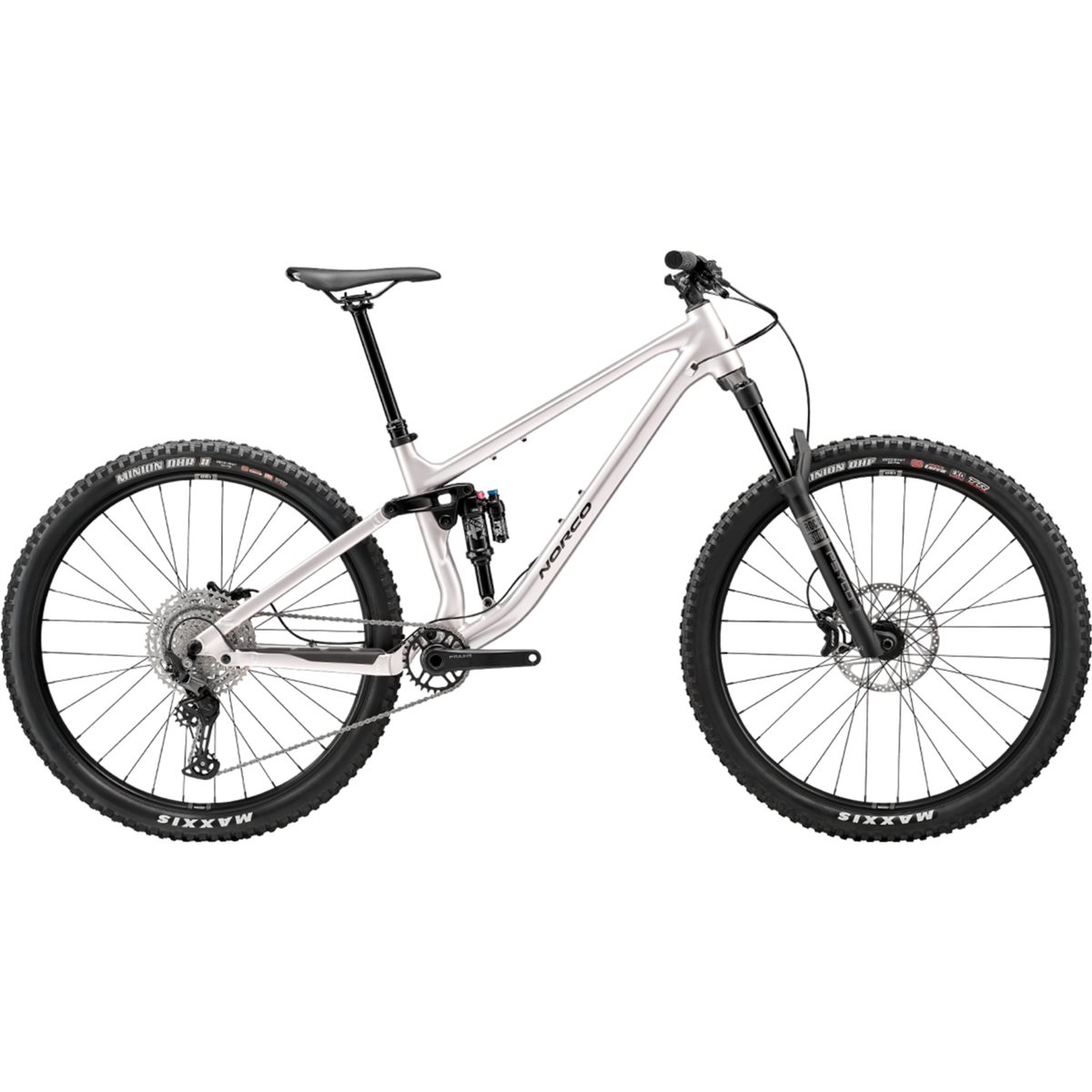 Heldämpad MTB Norco Fluid FS A2 Grey