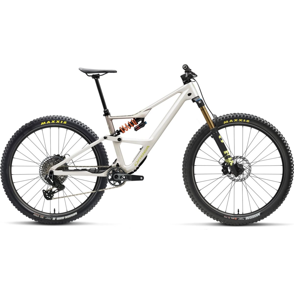 Heldämpad MTB Orbea Occam LT M-Team Ivory White/Nickel