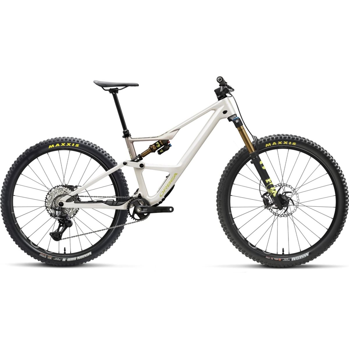 Heldämpad MTB Orbea Occam LT M10 Ivory White/Nickel
