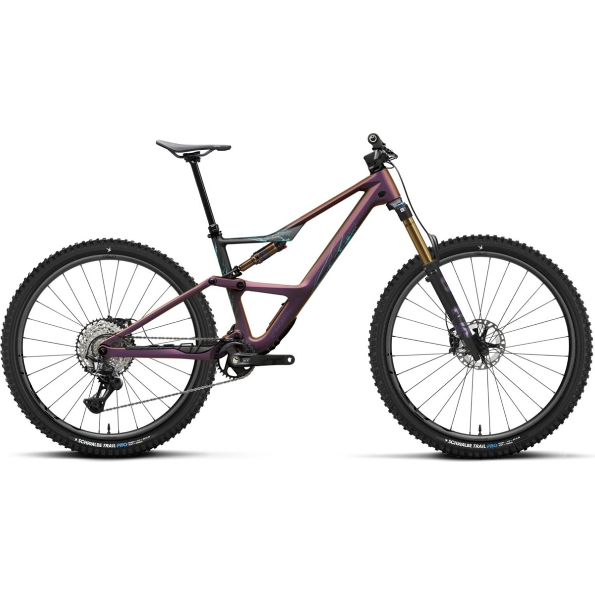 Heldämpad MTB Orbea Occam SL M10 Sunset Carbon/Black