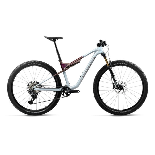 Heldämpad MTB Orbea Oiz M20 Frozen Concrete/Sunset Carbon View
