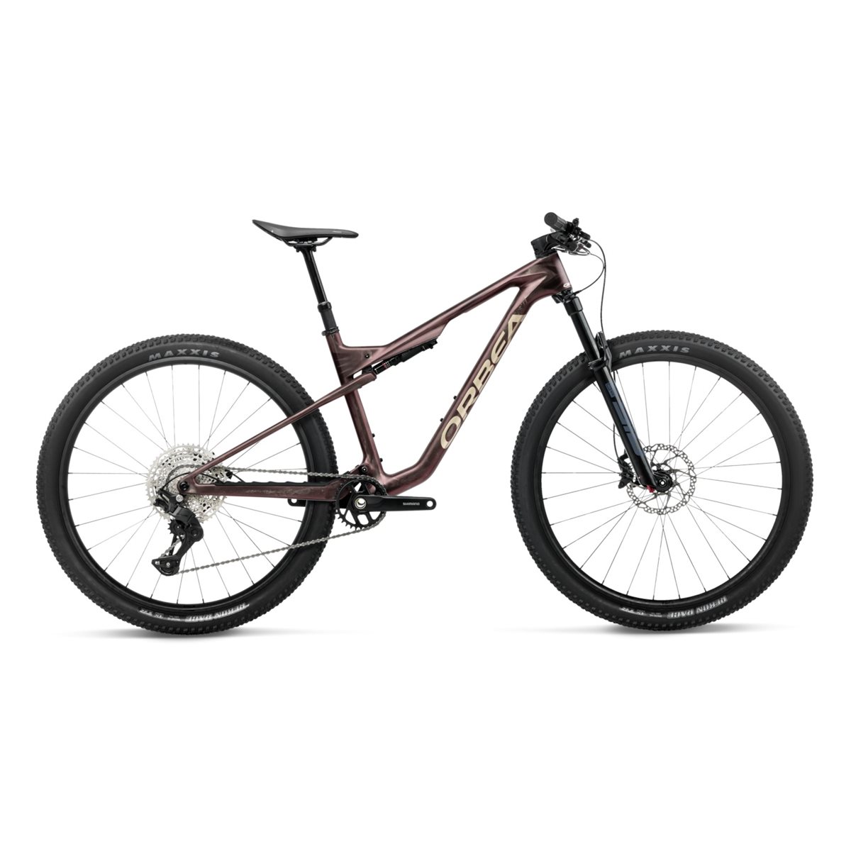 Heldämpad MTB Orbea Oiz M30 Burning Ashes View/Ivory White