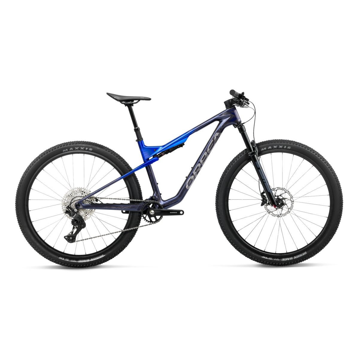 Heldämpad MTB Orbea Oiz M30 Noctiluca Carbon View/Cobalt Blue