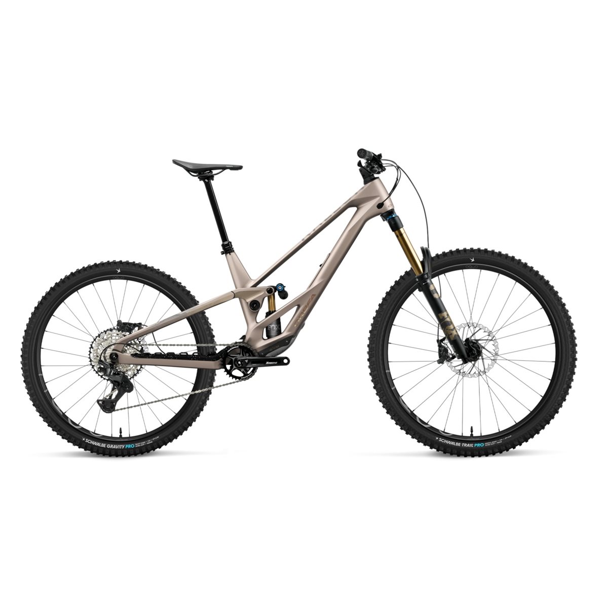 Heldämpad MTB Orbea Rallon E-Team 442 Nickel/Nickel Chrome