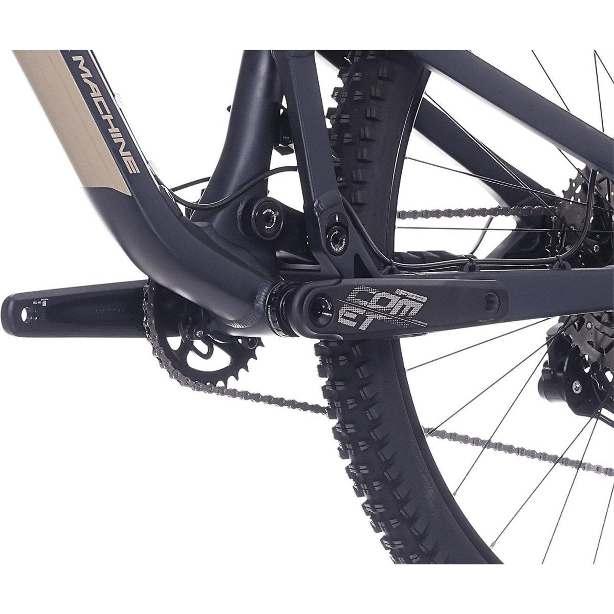 Heldämpad MTB Rock Machine Whizz FS I 50 29 Matte Deep Ocean Blue