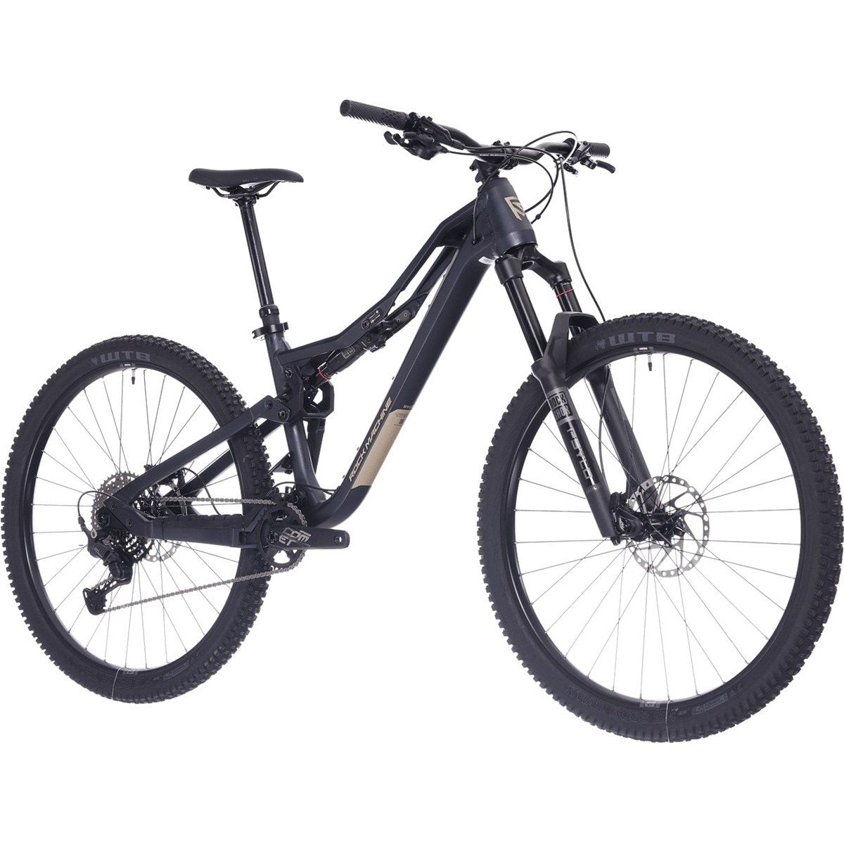 Heldämpad MTB Rock Machine Whizz FS I 50 29 Matte Deep Ocean Blue