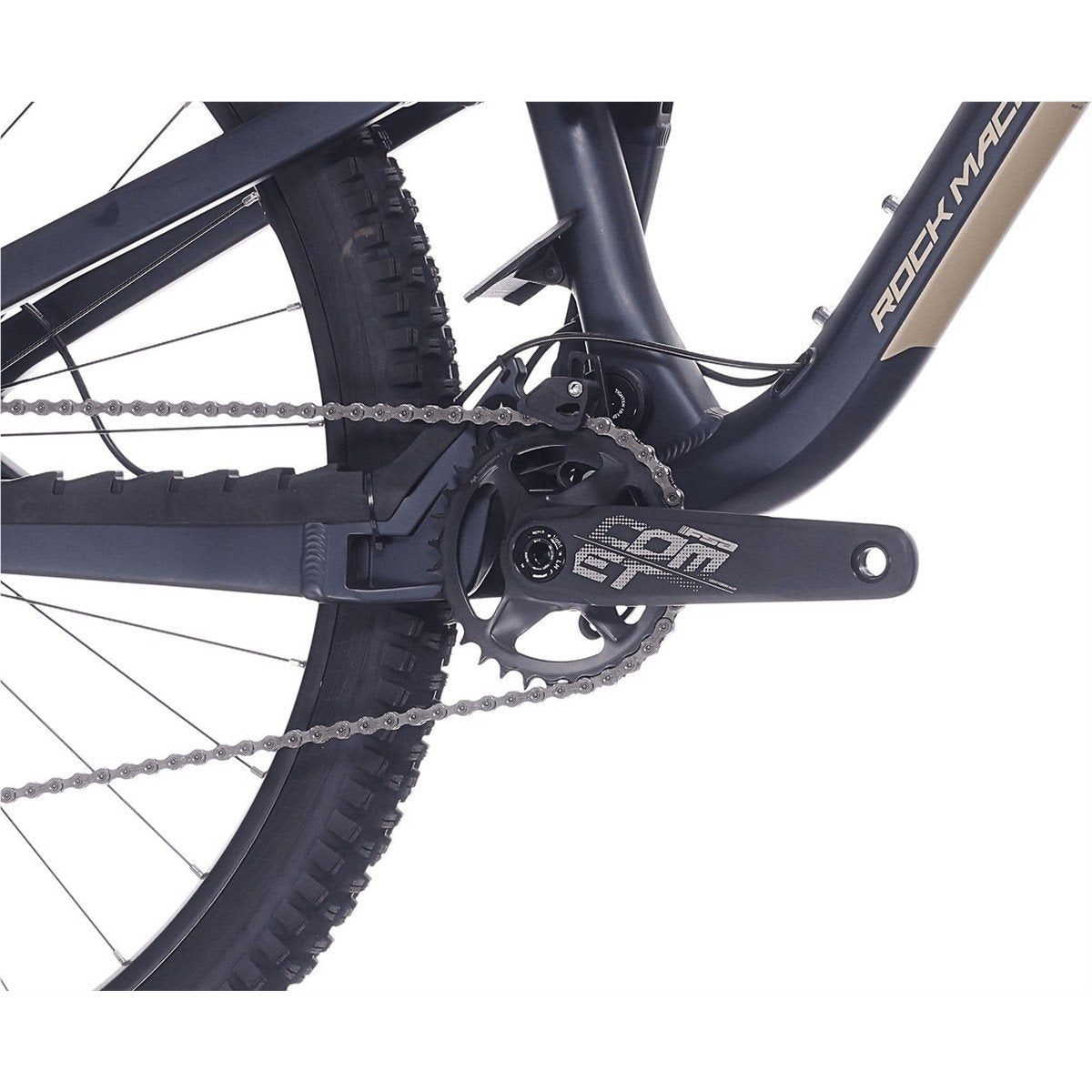 Heldämpad MTB Rock Machine Whizz FS I 50 29 Matte Deep Ocean Blue