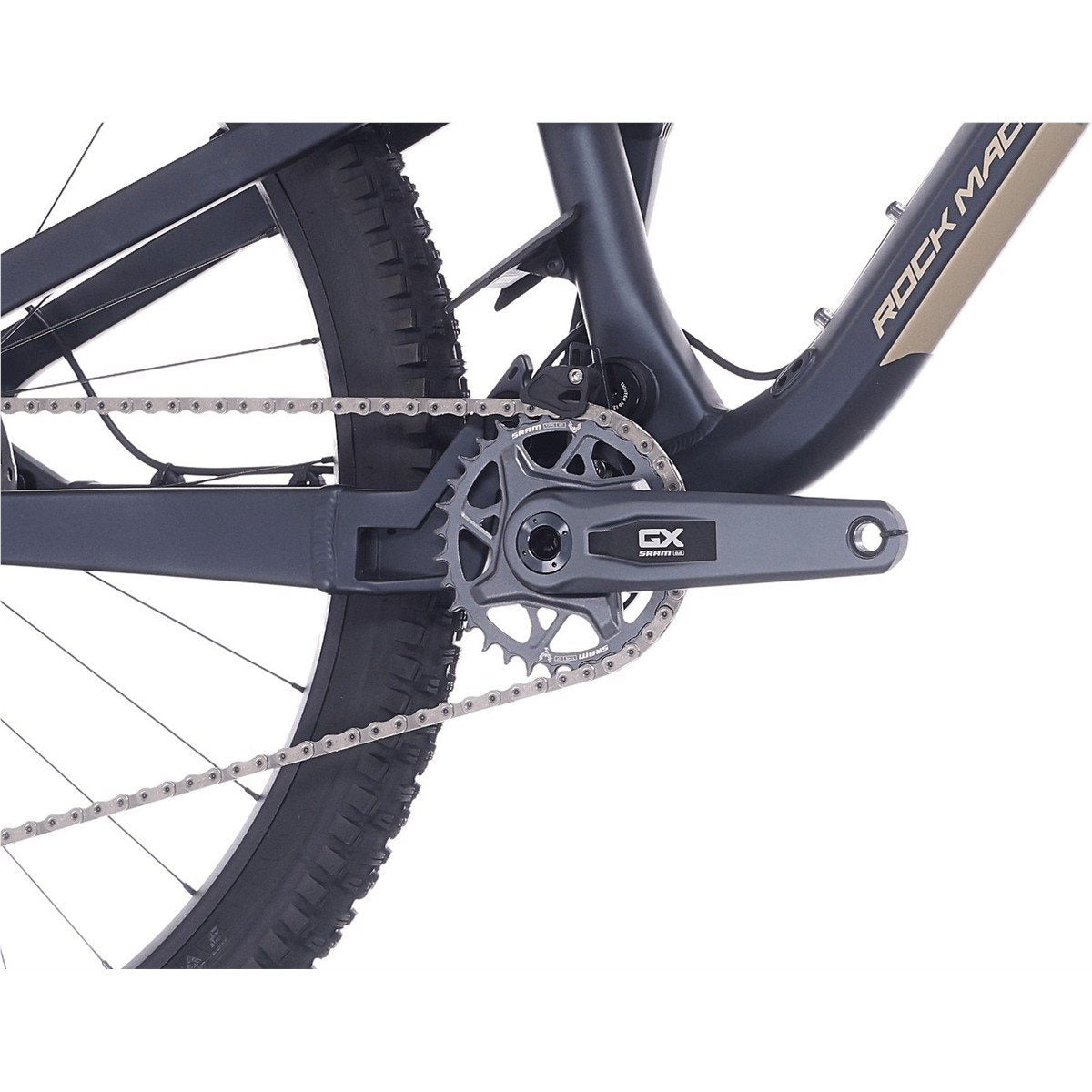 Heldämpad MTB Rock Machine Whizz FS I 90 AXS 29 Matte Deep Ocean Blue