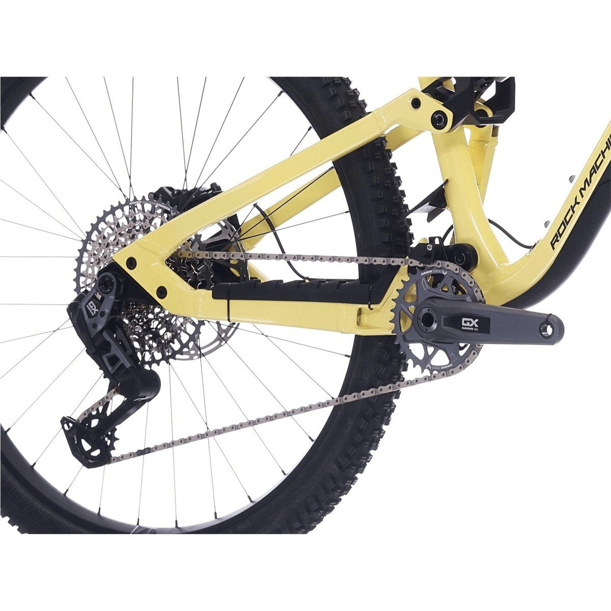 Heldämpad MTB Rock Machine Whizz FS I 90 AXS 29 Sulfur Yellow