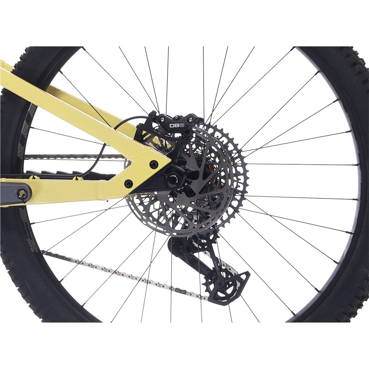 Heldämpad MTB Rock Machine Whizz FS I 90 AXS 29 Sulfur Yellow