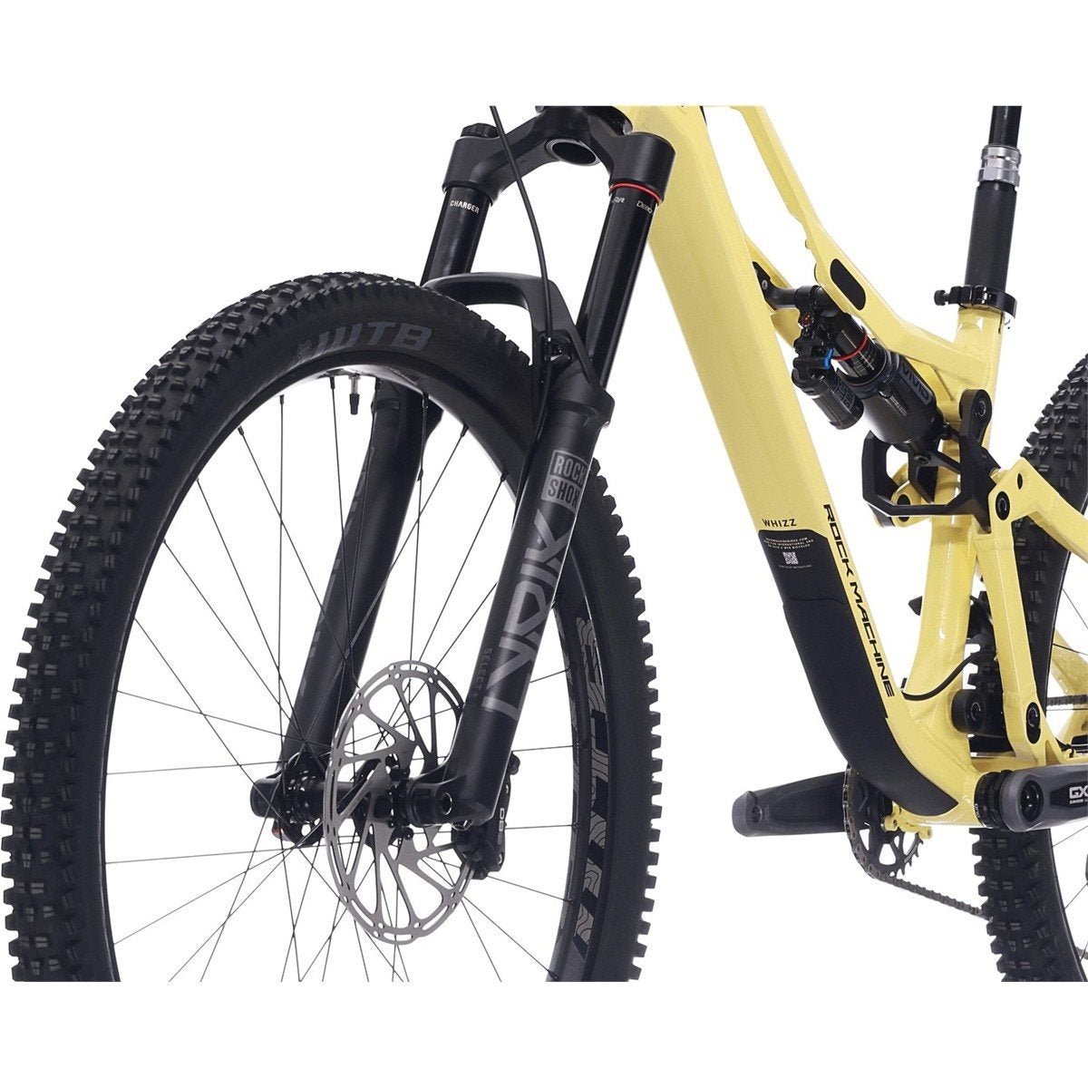 Heldämpad MTB Rock Machine Whizz FS I 90 AXS 29 Sulfur Yellow