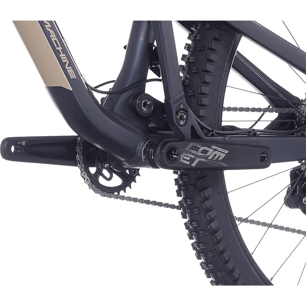 Heldämpad MTB Rock Machine Whizz FS II 50 29/27.5 Matte Deep Ocean Blue