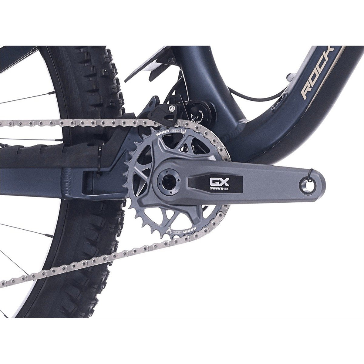 Heldämpad MTB Rock Machine Whizz FS II 90 AXS 29/27.5 Matte Deep Ocean Blue