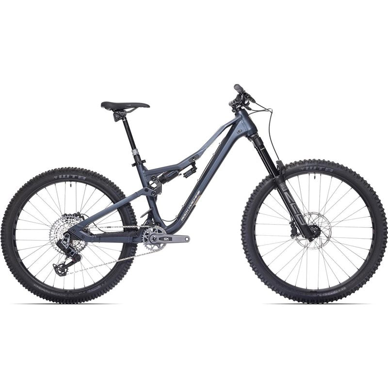 Heldämpad MTB Rock Machine Whizz FS II 90 AXS 29/27.5 Matte Deep Ocean Blue