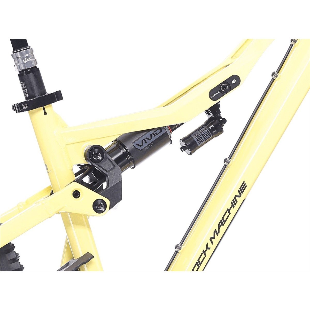 Heldämpad MTB Rock Machine Whizz FS II 90 AXS 29/27.5 Sulfur Yellow