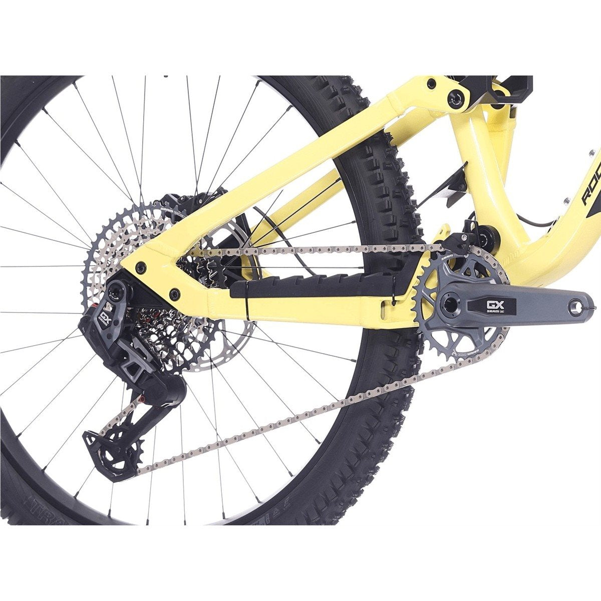 Heldämpad MTB Rock Machine Whizz FS II 90 AXS 29/27.5 Sulfur Yellow
