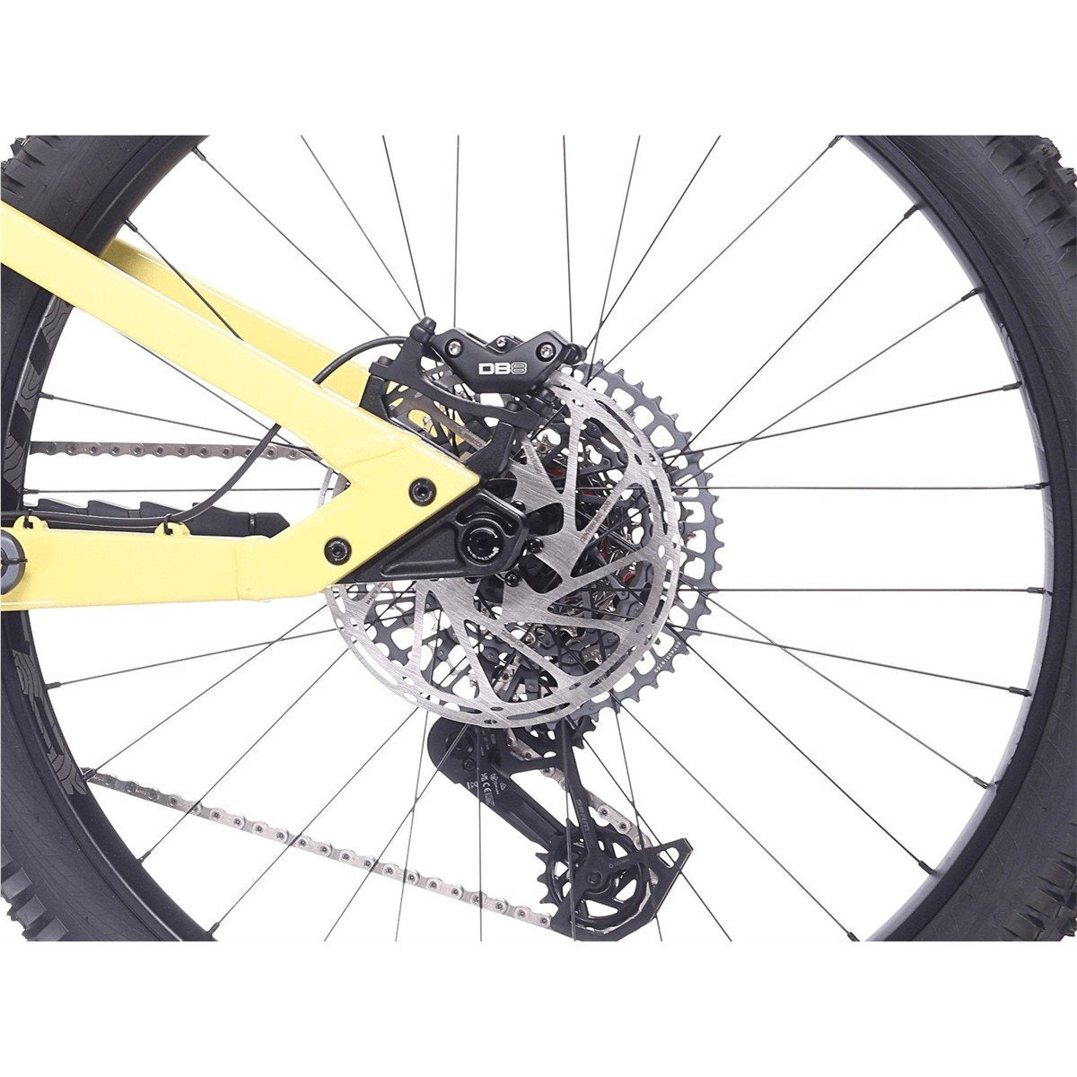Heldämpad MTB Rock Machine Whizz FS II 90 AXS 29/27.5 Sulfur Yellow