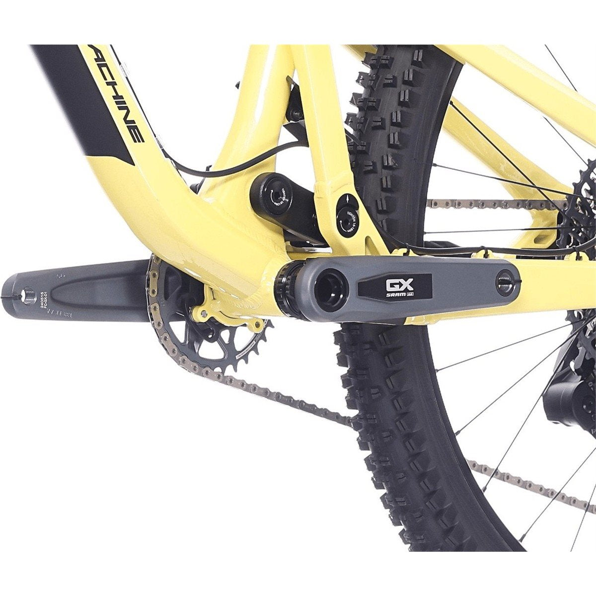 Heldämpad MTB Rock Machine Whizz FS II 90 AXS 29/27.5 Sulfur Yellow