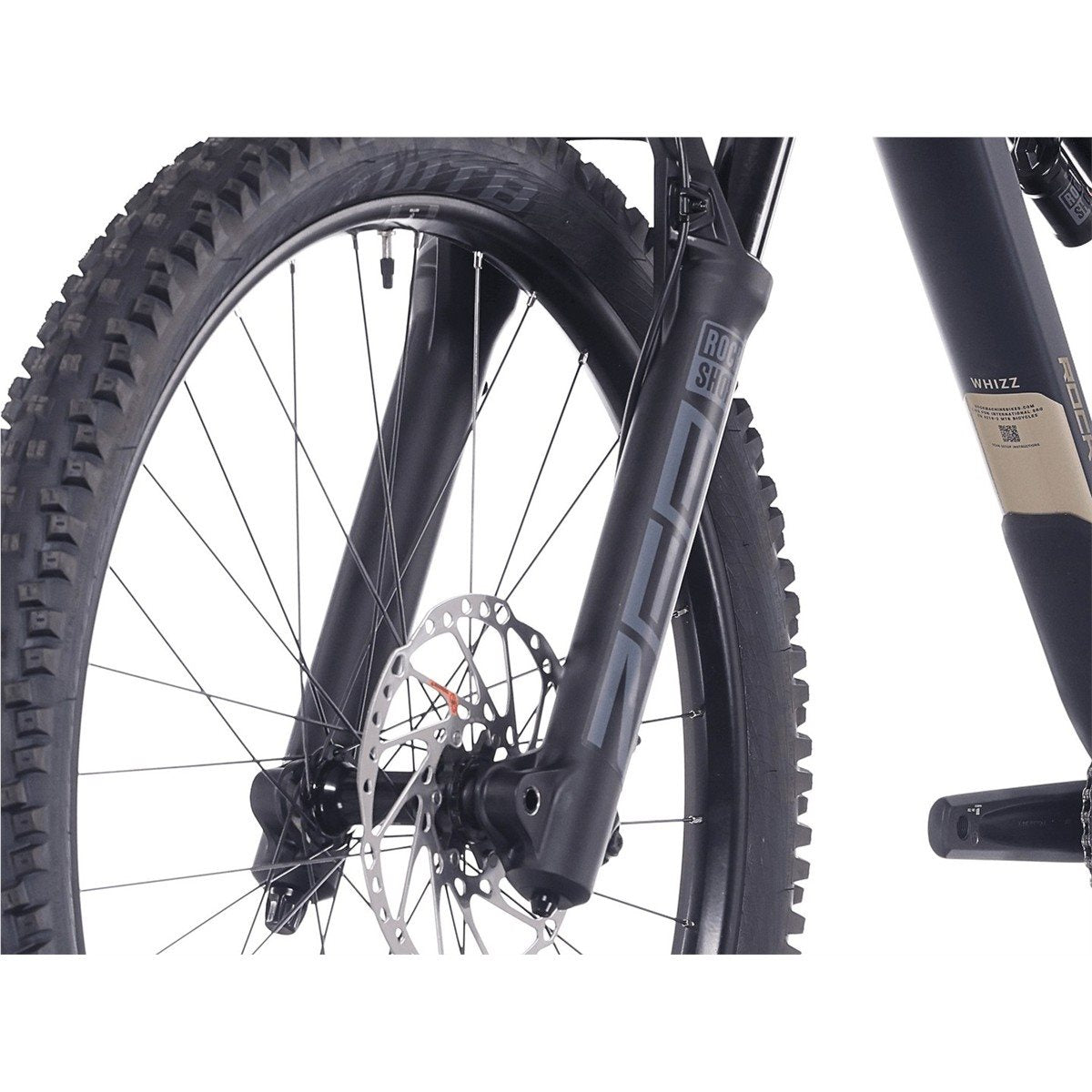 Heldämpad MTB Rock Machine Whizz FS III 50 27.5 Matte Deep Ocean Blue