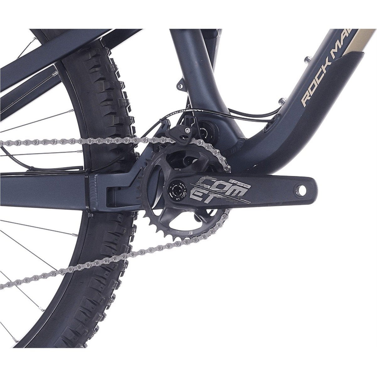 Heldämpad MTB Rock Machine Whizz FS III 50 27.5 Matte Deep Ocean Blue