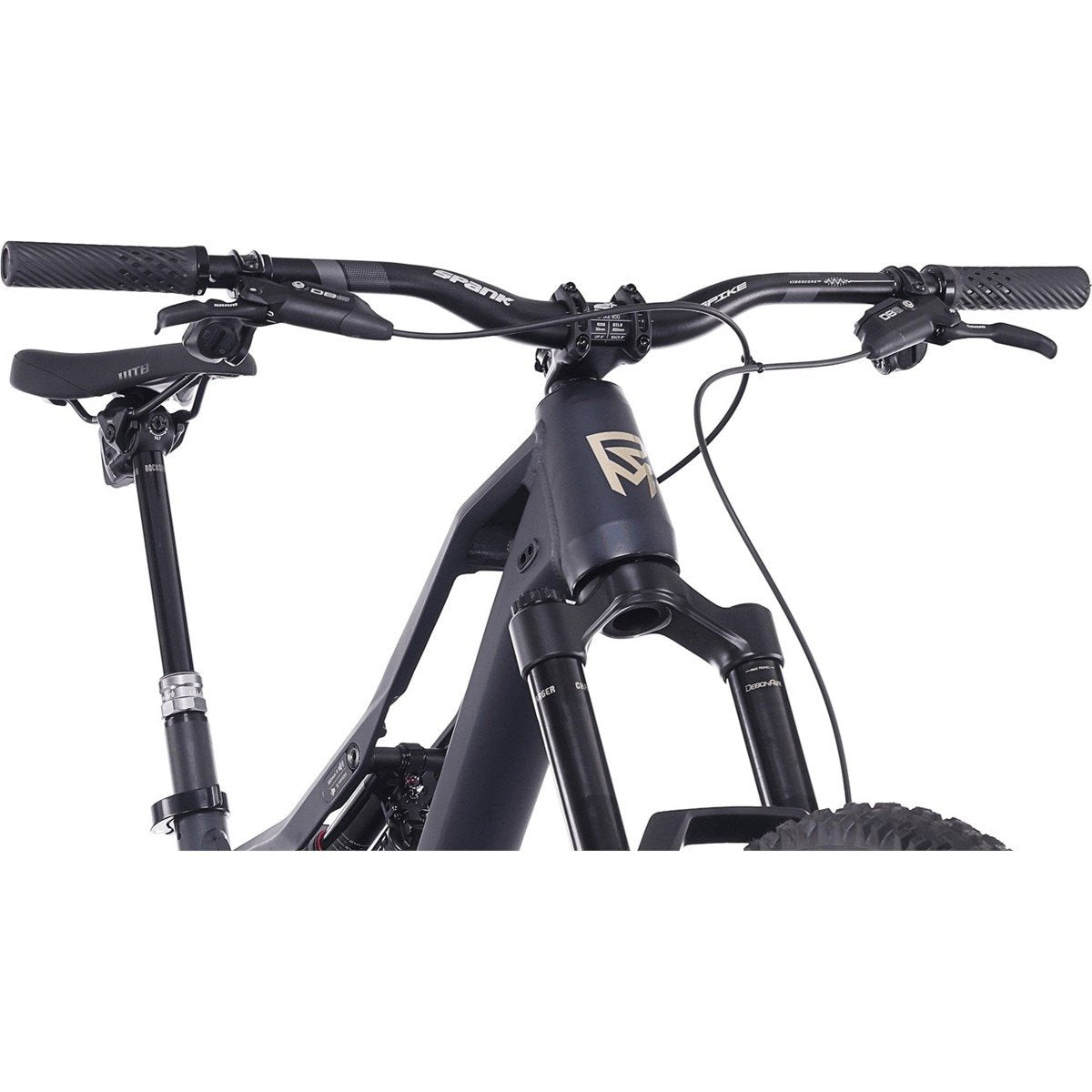 Heldämpad MTB Rock Machine Whizz FS III 90 AXS 27.5 Matte Deep Ocean Blue