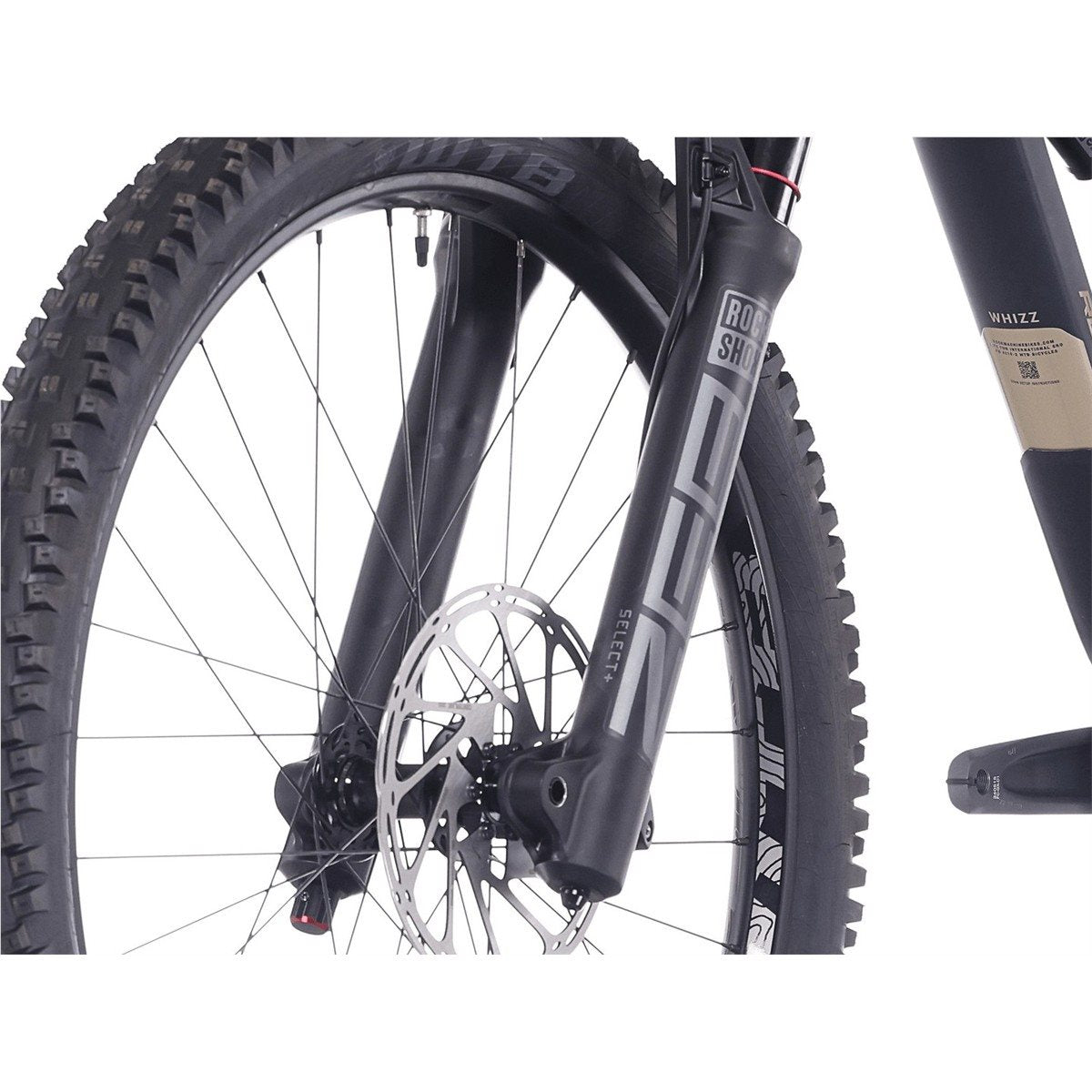 Heldämpad MTB Rock Machine Whizz FS III 90 AXS 27.5 Matte Deep Ocean Blue