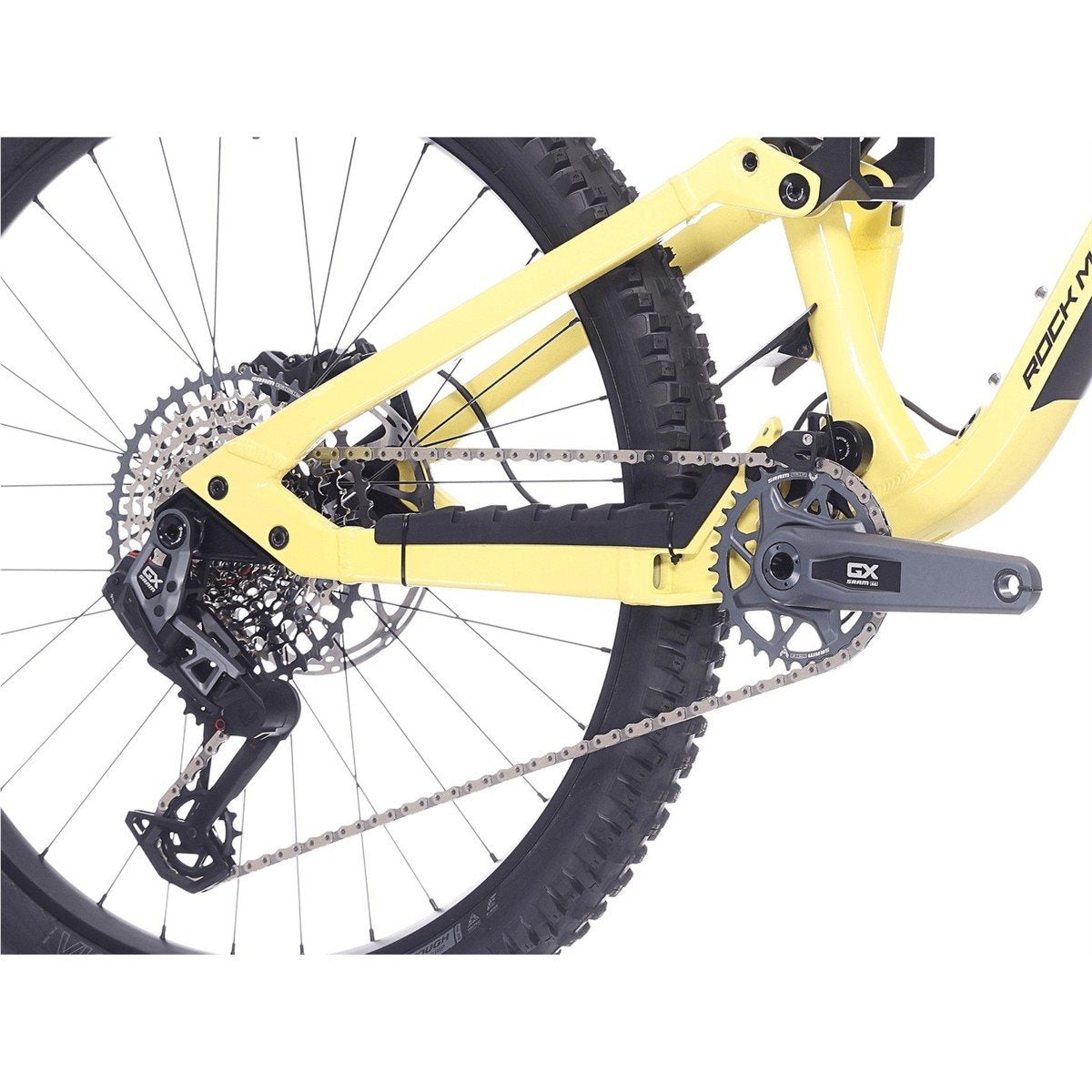 Heldämpad MTB Rock Machine Whizz FS III 90 AXS 27.5 Sulfur Yellow