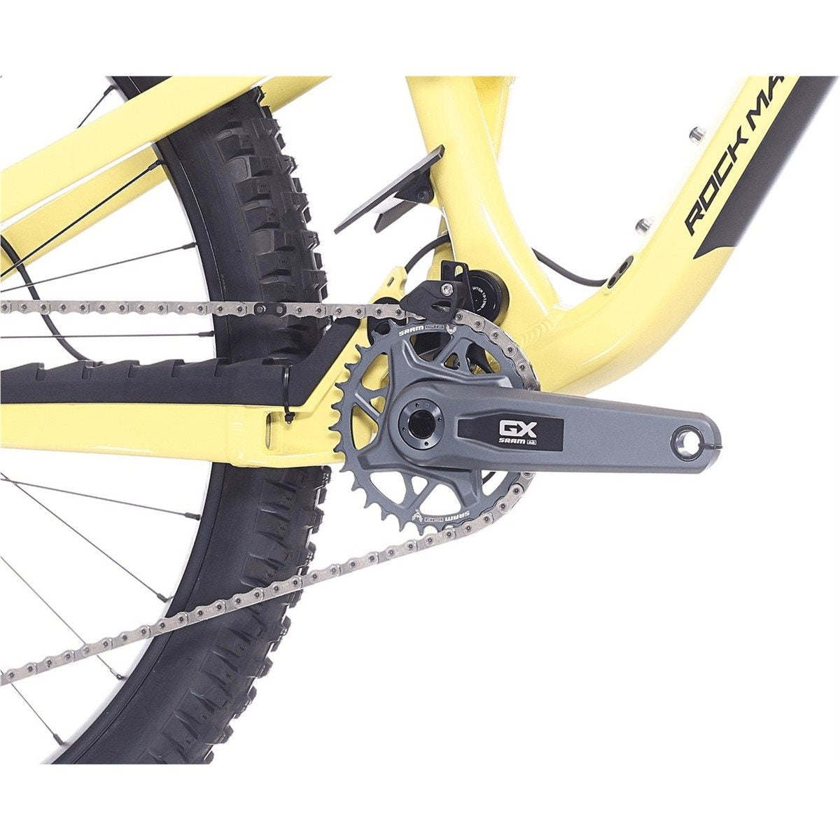 Heldämpad MTB Rock Machine Whizz FS III 90 AXS 27.5 Sulfur Yellow