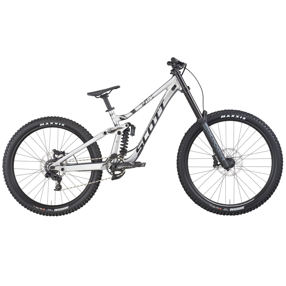 Heldämpad MTB Scott Downhill Gambler 20 Alloy Silver