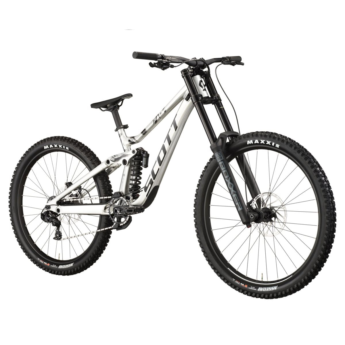 Heldämpad MTB Scott Downhill Gambler 20 Alloy Silver