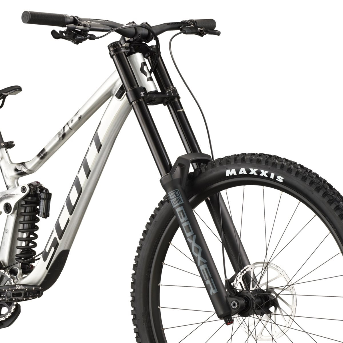 Heldämpad MTB Scott Downhill Gambler 20 Alloy Silver