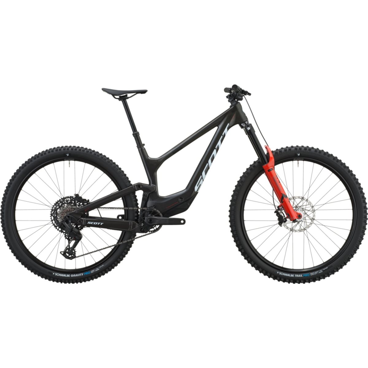Heldämpad MTB Scott Ransom 20 Carbon Black
